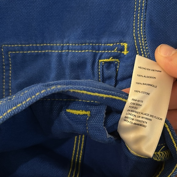 BDG Urban Outfitters Women’s Cropped Jean Jacket Blue Size Small - Picture 7 of 10